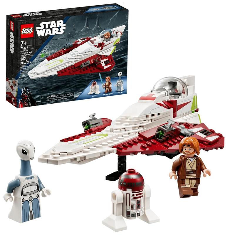 Lego Star Wars Nave Caça Estelar Jedi Obi Wan Kenobi 75333